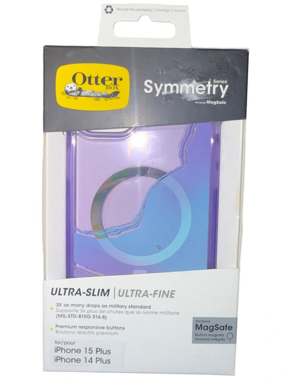OtterBox Symmetry Slim MagSafe Case iPhone 15 Plus/14 Plus Galactic Dreaming